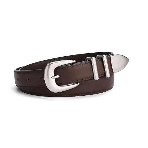 Slim Leather Belt