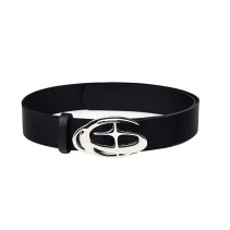 Cross Star Metal Buckle Belt