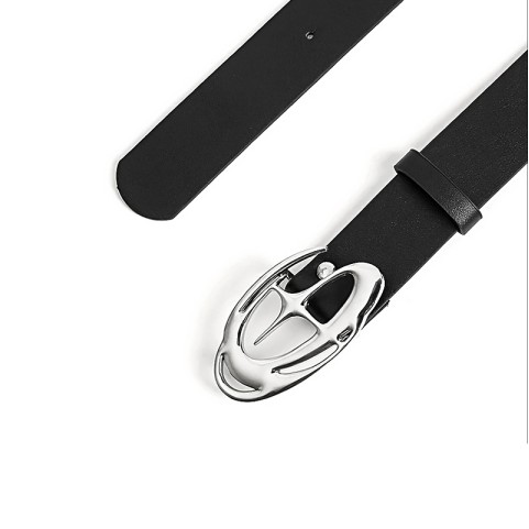 Cross Star Metal Buckle Belt