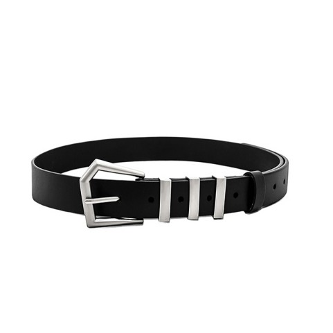 Versatile Belt with Silver Buckle