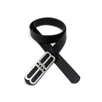 Belt with Letter B Buckle