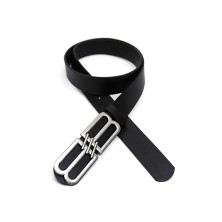 Belt with Letter B Buckle