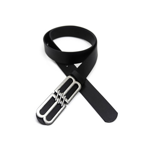 Belt with Letter B Buckle Belt with Letter B Buckle