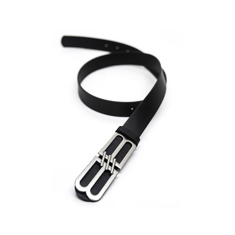 Belt with Letter B Buckle Belt with Letter B Buckle