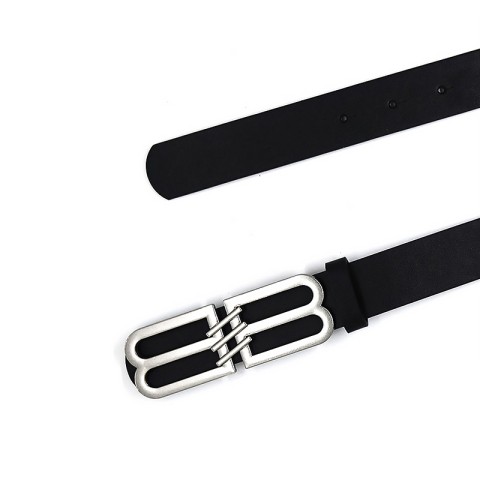 Belt with Letter B Buckle Belt with Letter B Buckle