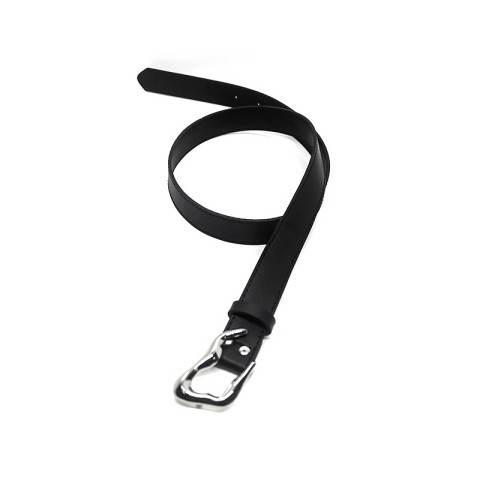 Silver Shaped Buckle Belt