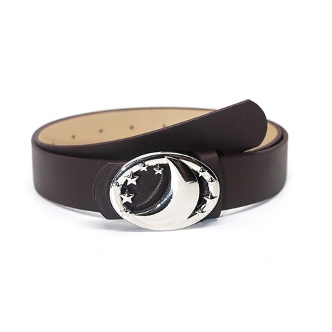 Star Moon Ring Buckle Belt