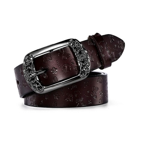 Butterfly Embossed Belt