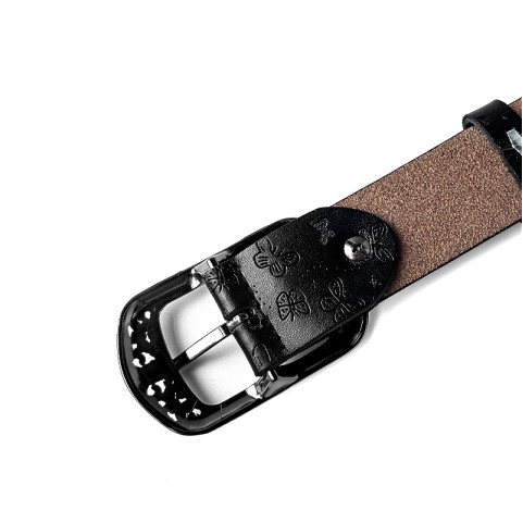 Butterfly Embossed Belt