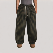 Men's Plaid Casual Pants