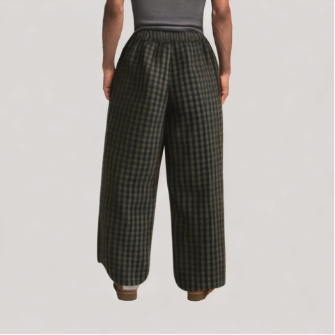 Men's Plaid Casual Pants