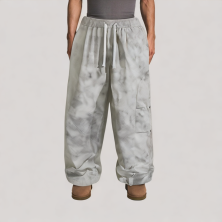 Tie Dye Straight Leg Casual Pants