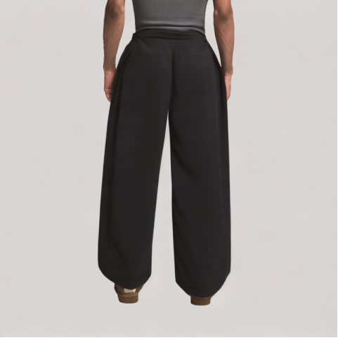 Linen Patterned Casual Pants Linen Patterned Casual Pants