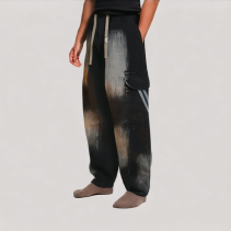 Contrast Washed Jeans