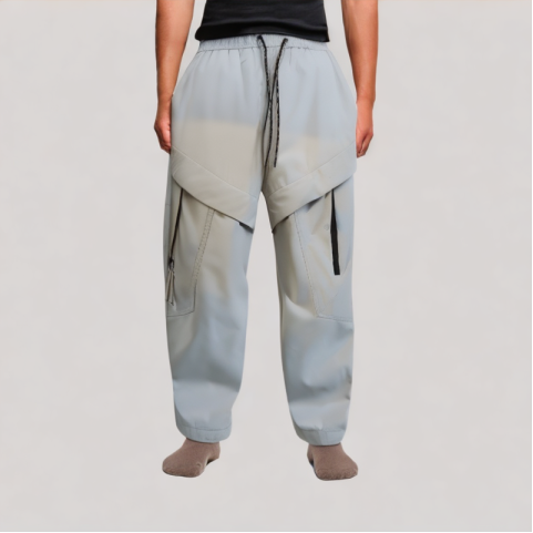 Simple Solid Color Overalls