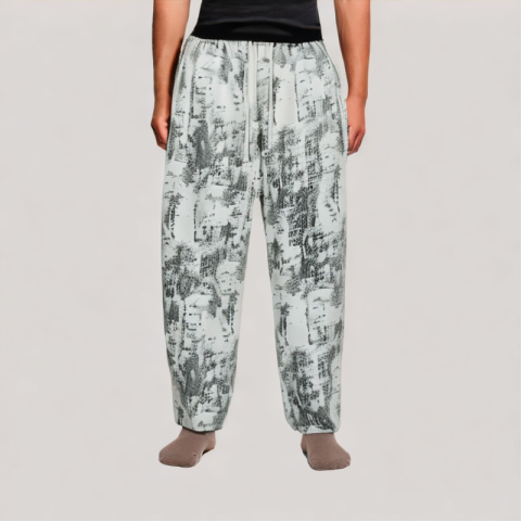 Vintage Tie Dye Loose Casual Pants