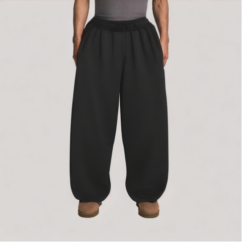 Solid Color Straight Leg Casual Pants Solid Color Straight Leg Casual Pants