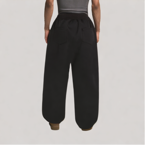 Solid Color Straight Leg Casual Pants Solid Color Straight Leg Casual Pants