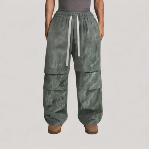 Tie Dye Men's Overalls