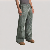 Tie Dye Men's Overalls