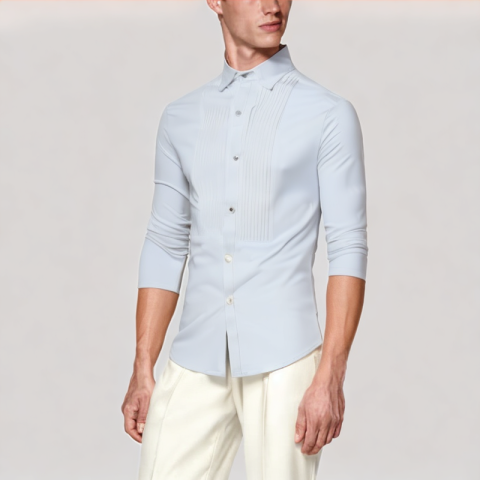 Long Sleeved Casual Men's Shirt Long Sleeved Casual Men's Shirt