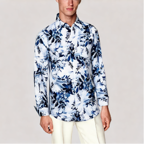 Floral Long Sleeved Shirt