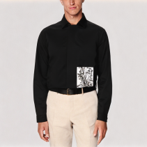 Wrinkle Resistant and Non Ironing Men's Shirt