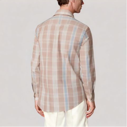 Men's Cotton Check Shirt