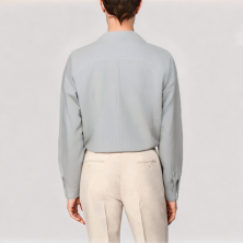 Oversized Striped Shirt