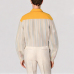 Animal Embroidered Striped Shirt