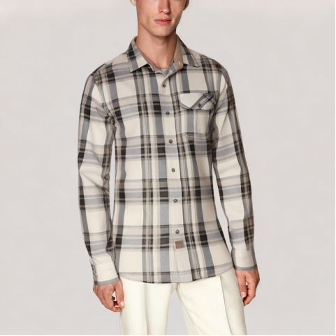 Men's Casual Loose Fit Shirt