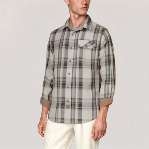 Men's Casual Loose Fit Shirt