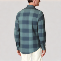 Men's Dark Green Loose Fit Shirt