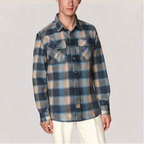 Men's Long Sleeved Button Down Shirt