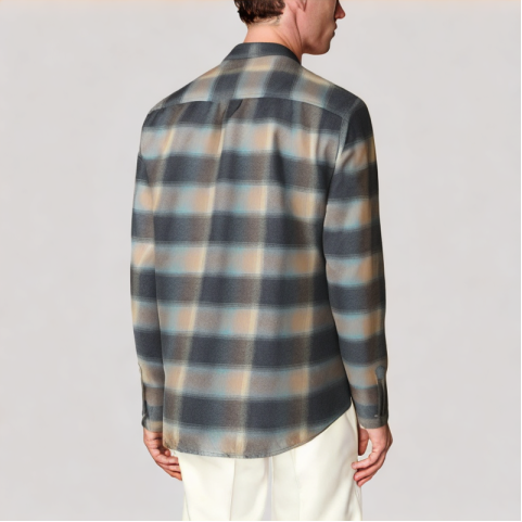 Men's Long Sleeved Button Down Shirt