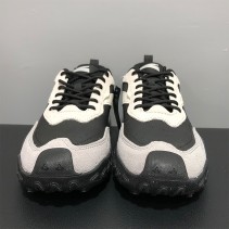 Black and White Contrast Sneakers