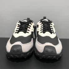 Black and White Contrast Sneakers