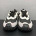 Black and White Contrast Sneakers