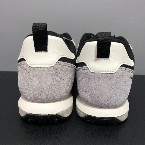 Black and White Contrast Sneakers