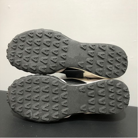 Black and White Contrast Sneakers