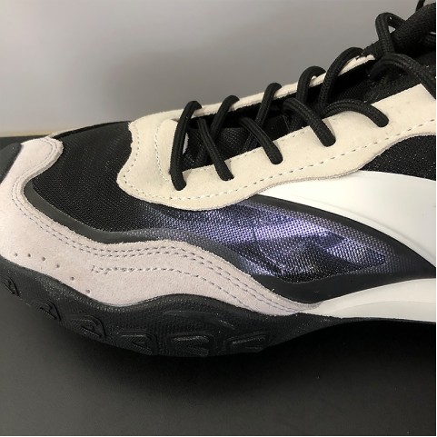 Black and White Contrast Sneakers