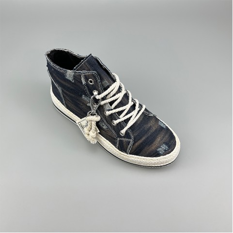 High Top Men's Canvas Shoes