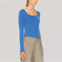 Women's Vintage Knit Long Sleeve