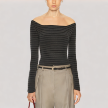 Simple Striped Long Sleeves