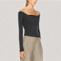 Simple Striped Long Sleeves