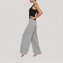 Relaxed Wide Leg Casual Pants