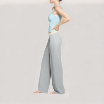 Women's Drawstring Wide Leg Pants