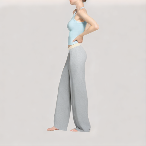 Women's Drawstring Wide Leg Pants