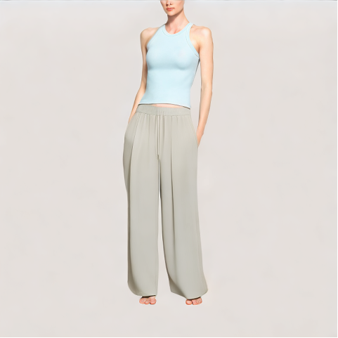 Solid Color Simple Versatile Casual Pants