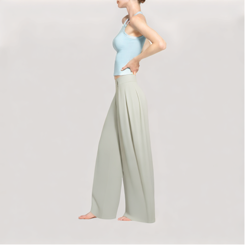Simple And Versatile Wide Leg Pants